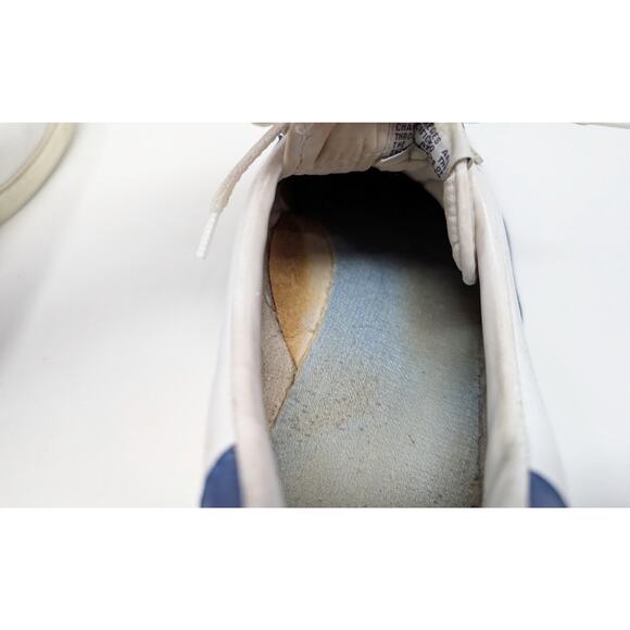Vintage Nike Leather Bruin Leather White Blue Shoes Korea Men\'s Size 13 main image 15
